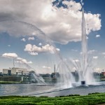 Fiver Rivers Fountains of Light - Dayton Photographer Alex Sablan