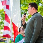 Singing of the National Anthem by Sgt. Aaron Fraley - Dayton Photographer Alex Sablan