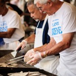 Grilling the Gyros at the Dayton Greek Festival - Dayton Photographer Alex Sablan