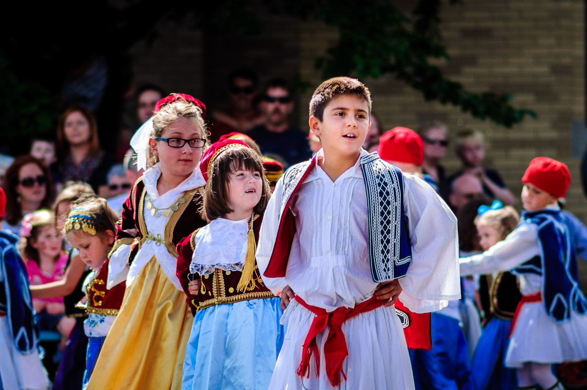 Costumed Dancers at the Dayton Greek Festival - Dayton Photographer Alex Sablan